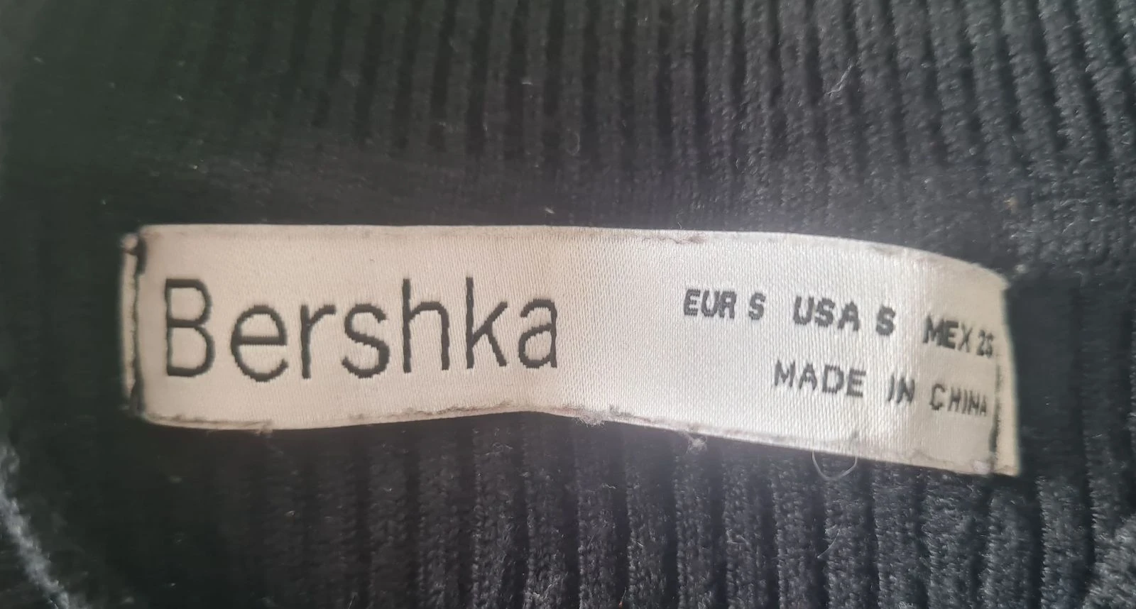 Zwarte tubejurk 🌺 Bershka Maat S /36 – photo 3